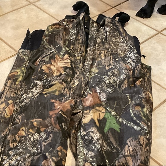 Rutwear Big Game Technologies camo bib overalls, insulated, zip leg, Size L - Picture 2 of 10